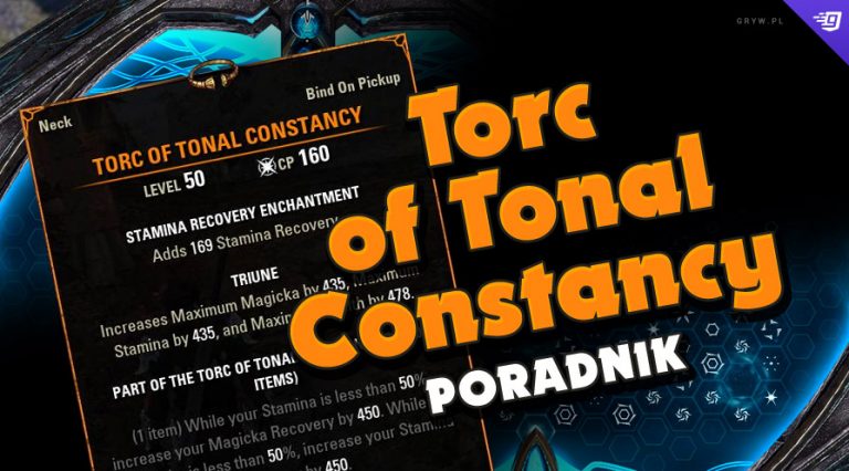 ESO Jak zdobyć Torc of Tonal Constancy (poradnik). Elder Scrolls Online mityczne przedmioty Greymoor naszyjnik